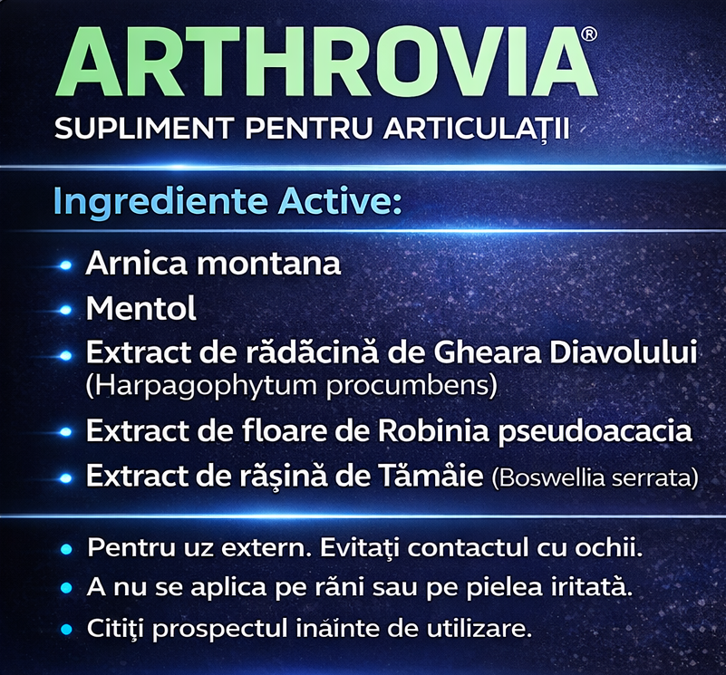 Arthrovia Ingrediente